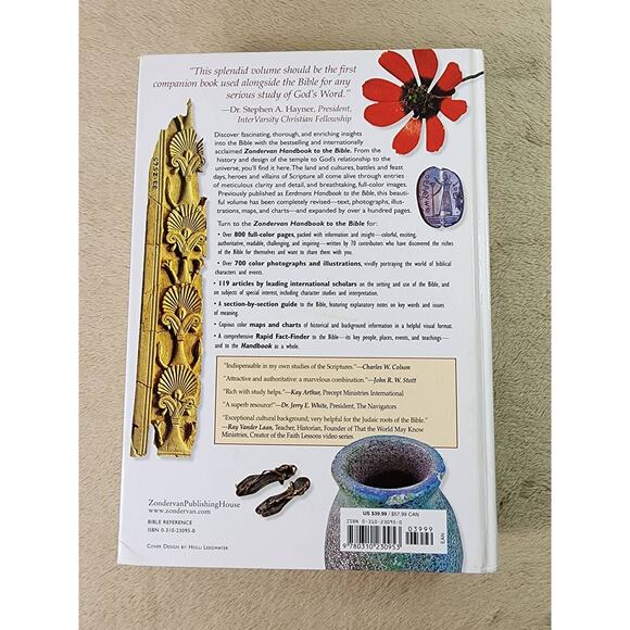 Handbook To The Bible Zondervan 1999 Printed in England Design Holli Leegwater - Picture 11 of 15